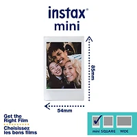 Ensemble de 3 paquets de films instantanés Instax Mini de Fujifilm - 30 feuilles