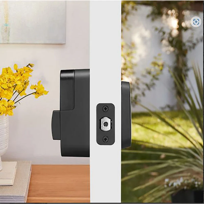 Serrure intelligente Wi-Fi à écran tactile avec pavé biométrique Assure Lock 2 de Yale - Noir