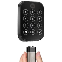 Serrure intelligente Wi-Fi à écran tactile avec pavé biométrique Assure Lock 2 de Yale - Nickel