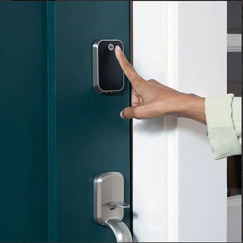 Serrure intelligente Wi-Fi à écran tactile avec pavé biométrique Assure Lock 2 de Yale - Nickel