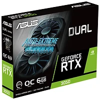 Carte graphique GDDR6 Dual GeForce RTX 3050 OC 6 Go d'ASUS