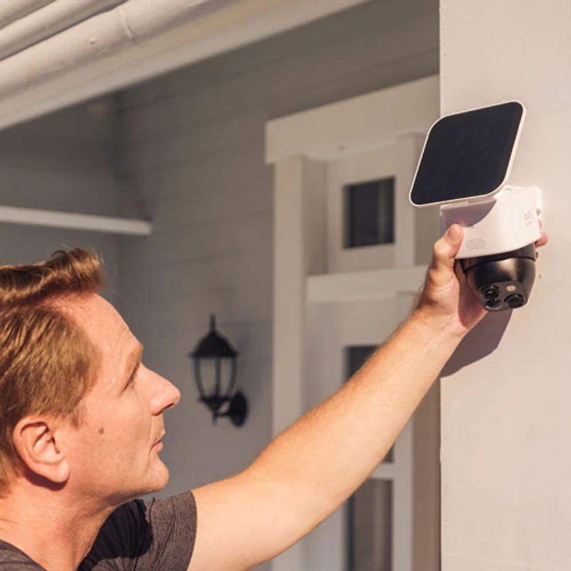 Eufy SoloCam S340 Wire-Free Outdoor IP Camera - Black/White