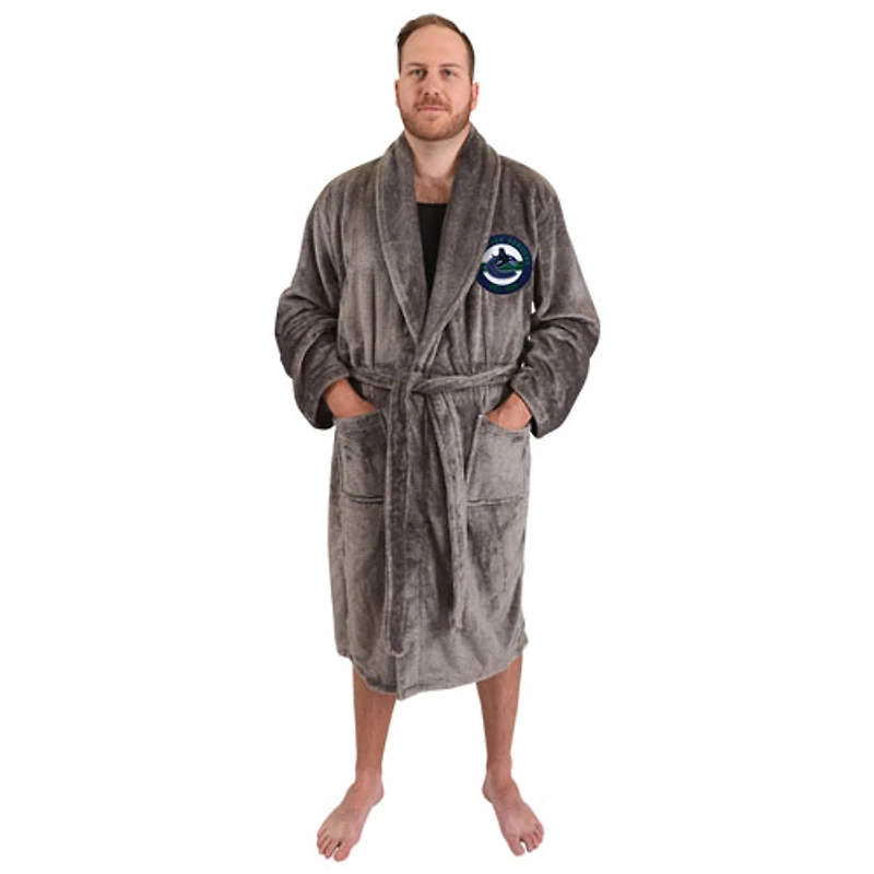 Peignoir de la LNH - Gris - Canucks de Vancouver