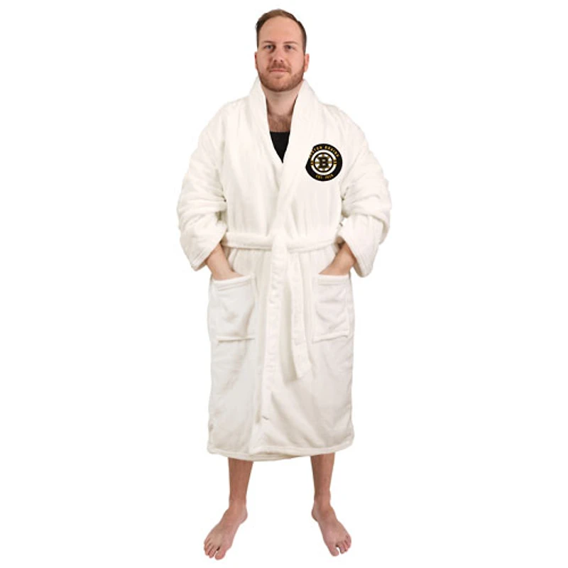 Peignoir de la LNH - Blanc - Bruins de Boston