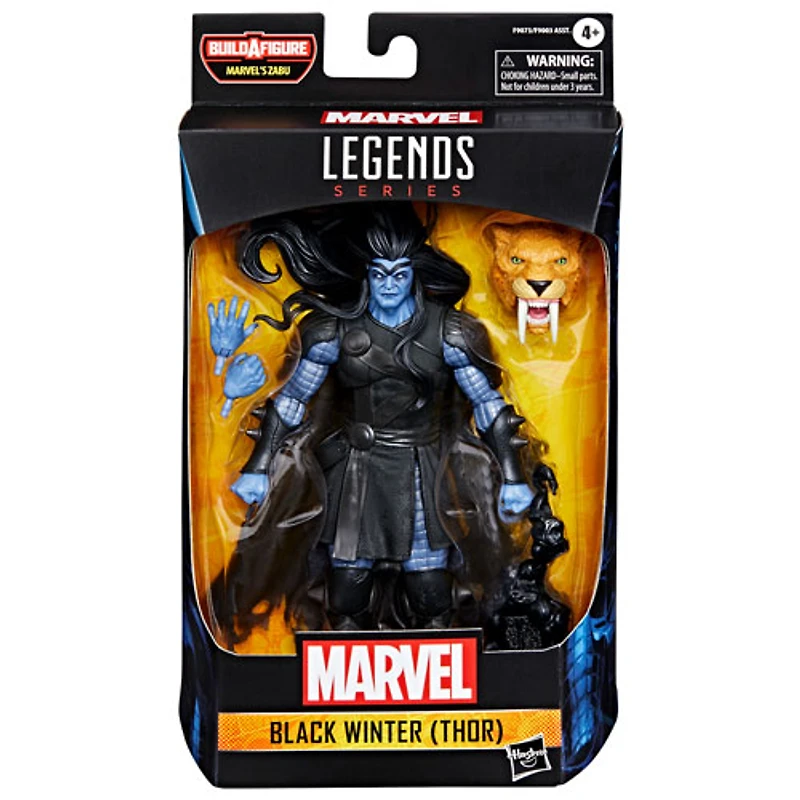 Collection Marvel Legends Series de Hasbro - Figurine d'action de l'Hiver Noir (Thor)