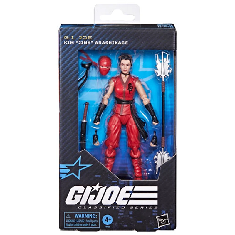 G.I. Série Joe Classified - Figurine d'action de Kim « Jinx » Arashikage