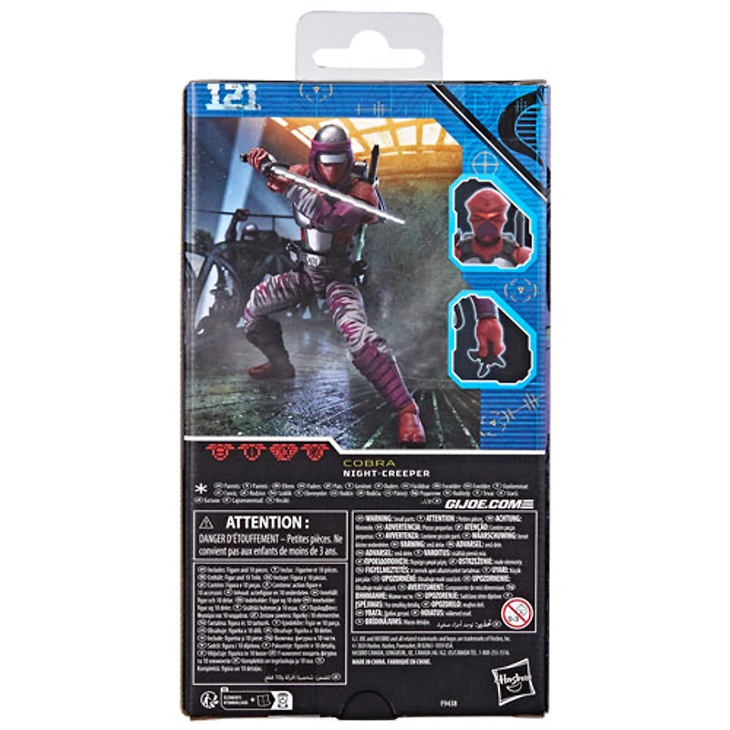 G.I. Série Joe Classified - Figurine d'action de Night-Creeper