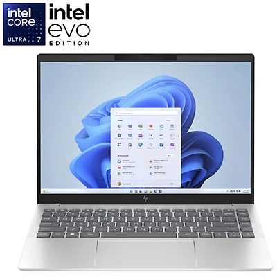 Portable de 14 po Pavilion Plus de HP (Core Ultra 7 d'Intel avec Evo d'Intel/RAM 32 Go/SSD 1 To)