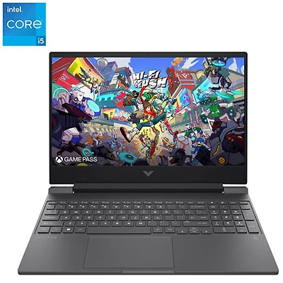 Portable de jeu de 15,6 po Victus de HP - Argenté mica (Core i5-13420H d'Intel/SSD 512 Go/RAM 16 Go/GeForce RTX 3050)