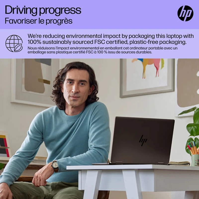 HP Spectre x360 14" Touchscreen 2-in-1 Laptop (Intel Core Ultra 7 with Intel Evo/32GB RAM/2TB SSD)