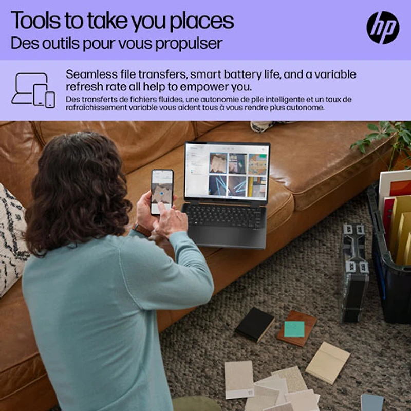 HP Spectre x360 14" Touchscreen 2-in-1 Laptop (Intel Core Ultra 7 with Intel Evo/32GB RAM/2TB SSD)