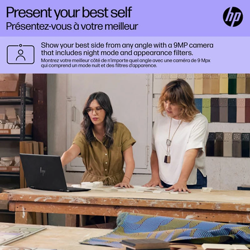 Portable 2-en-1 à écran tactile de 16 po Spectre de HP (Core Ultra 7 avec Evo d'Intel/RAM 32 Go/SSD 1 To/Arc d'Intel)