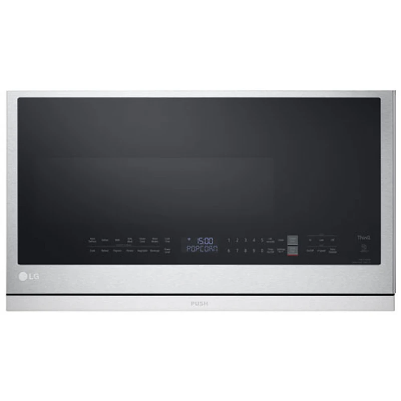 Open Box - LG Over-The-Range Microwave with EasyClean - 2.1 Cu. Ft. - Stainless Steel - Perfect Condition