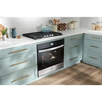 Surface de cuisson au gaz à 4 brûleurs de 30 po de Whirlpool (WCGK5030PS) - Acier inoxydable