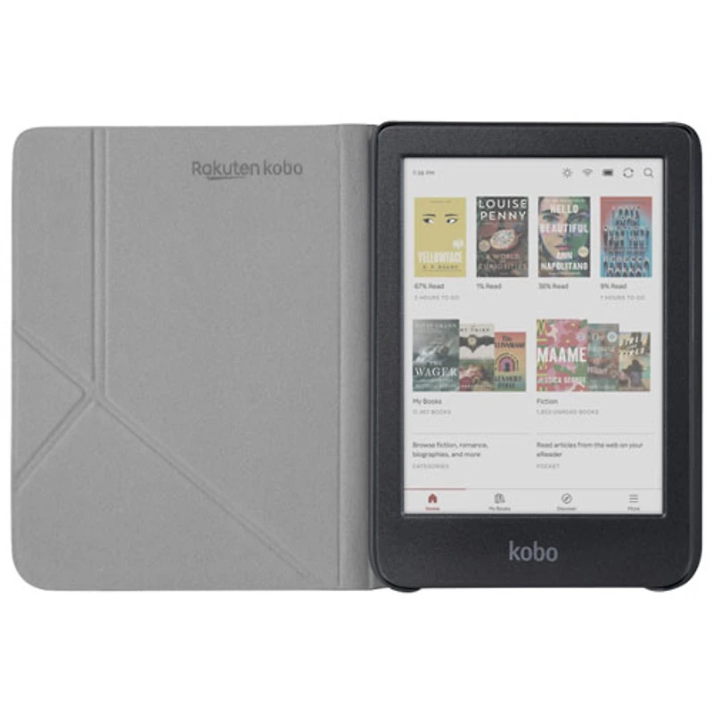 Étui SleepCover pour Clara Colour/BW de Kobo - Noir