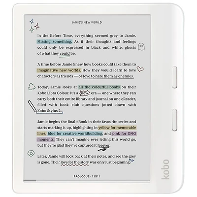Kobo Libra Colour 7" Digital eReader with Touchscreen
