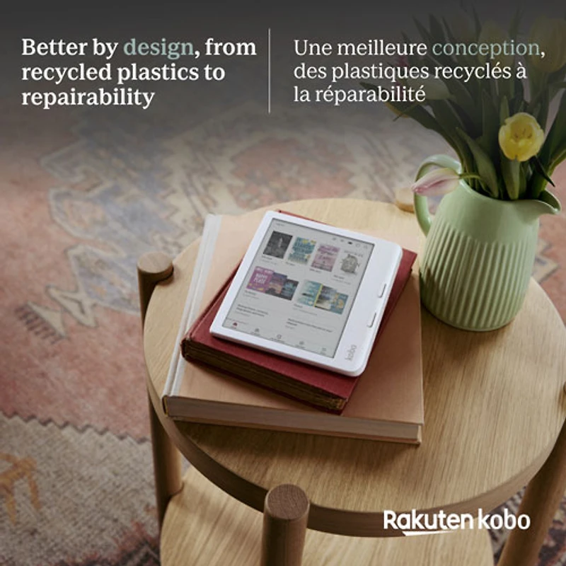 Liseuse numérique à écran tactile en couleur de 7 po Libra de Kobo