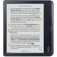 Liseuse numérique à écran tactile en couleur de 7 po Libra de Kobo - Noir