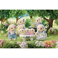 Calico Critters Flora Rabbit Family Playset