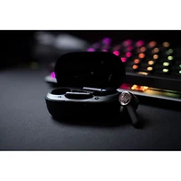 Écouteurs boutons de jeu 100 % sans fil à suppression du bruit Quantum de JBL - Noir