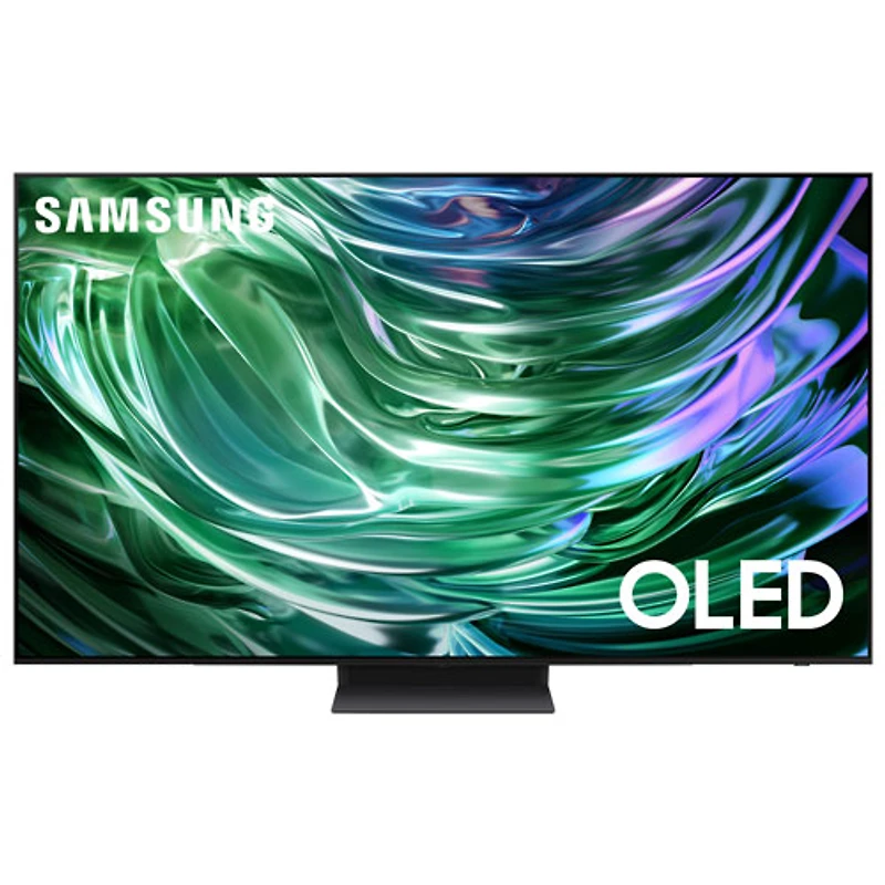 Téléviseur intelligent Tizen HDR DELO UHD 4K de 55 po de Samsung (QN55S92DAFXZC) - 2024 - Noir graphite - Exclusivité de Best Buy