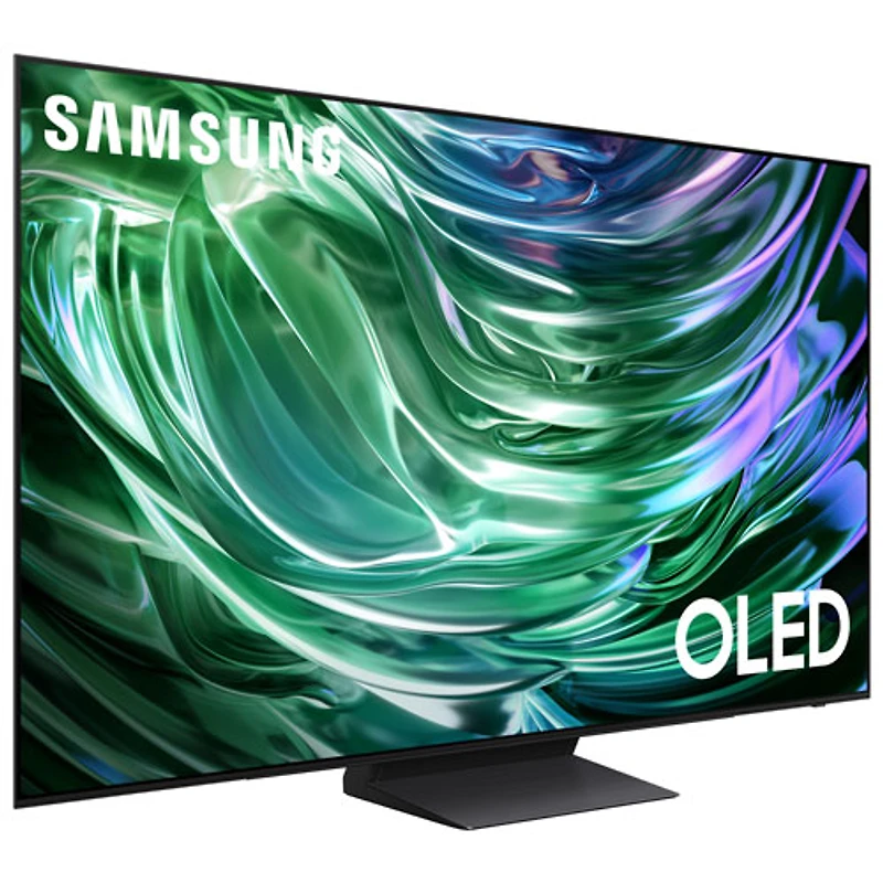 Téléviseur intelligent Tizen HDR DELO UHD 4K de 55 po de Samsung (QN55S92DAFXZC) - 2024 - Noir graphite - Exclusivité de Best Buy