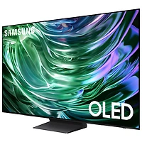 Téléviseur intelligent Tizen HDR DELO UHD 4K de 55 po de Samsung (QN55S92DAFXZC) - 2024 - Noir graphite - Exclusivité de Best Buy