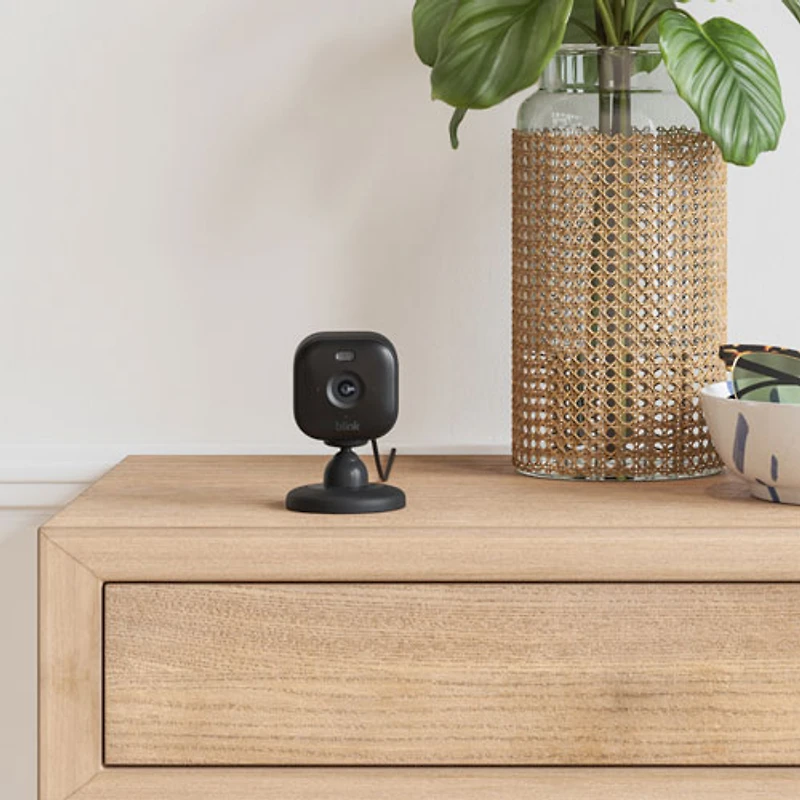 Blink Mini 2 Wi-Fi Indoor/Outdoor 1080p HD IP Camera - 2 Pack - Black