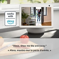 Caméra IP HD 1080p d'extérieur/d'intérieur Wi-Fi Mini 2 de Blink - Lot de 2 - Blanc