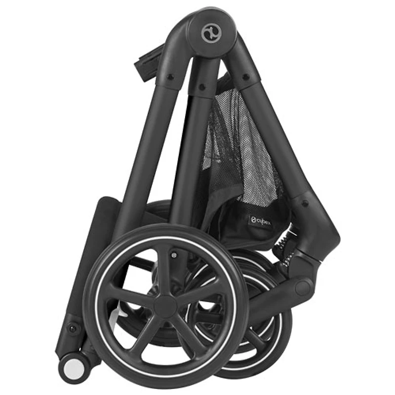 Poussette EOS et siège d'auto pour bébé Aton 2 de Cybex avec système de transport à 5 modes - Noir lunaire