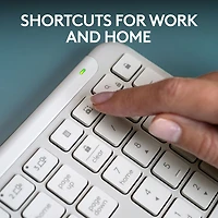 Clavier sans fil Signature Slim K950 de Logitech - Blanc cassé - Anglais - Exclusivité Best Buy