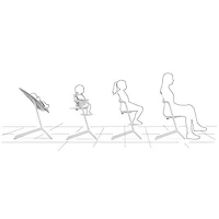 Chaise haute Lemo 2 de Cybex - Tout blanc