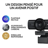 Logitech MX Brio Ultra HD 4K Webcam - Black