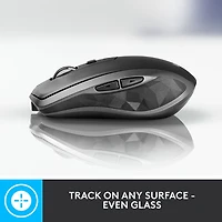 Souris Darkfield Bluetooth MX Anywhere 2S de Logitech - Graphite