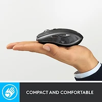 Souris Darkfield Bluetooth MX Anywhere 2S de Logitech - Graphite