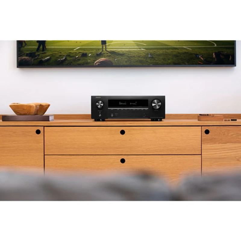 Denon AVR-X1800H 7.2 Channel 8K Dolby Atmos AV Receiver