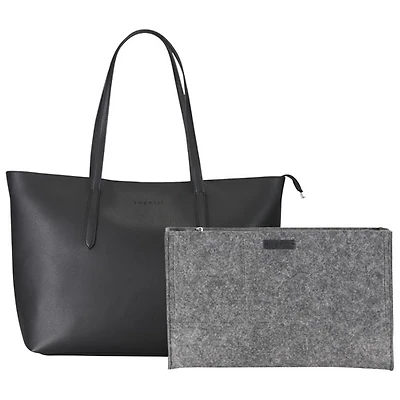 Sac griffé uni Portos de Bugatti pour portable de 14,1 po - Noir