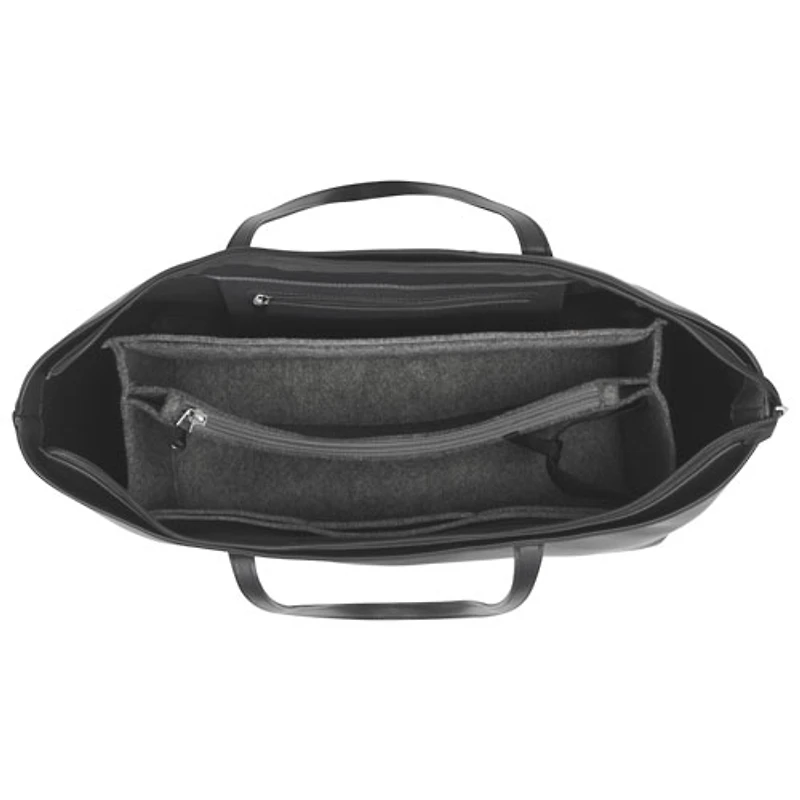 Bugatti Portos Solid 14.1" Laptop Designer Bag - Black