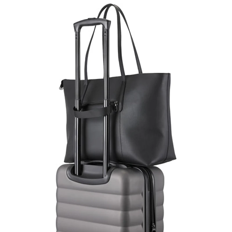Bugatti Portos Solid 14.1" Laptop Designer Bag - Black
