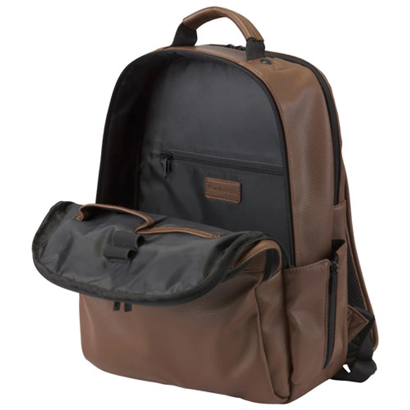 Sac à dos uni Portos de Bugatti pour portable de 15,6 po - Cognac