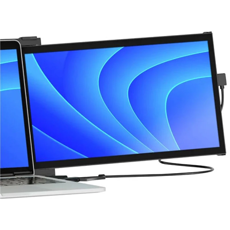 Moniteur de jeu ACL IPS HD intégrale 60 Hz 30 ms de 13,3 po Duex Max de Mobile Pixels (MP-101-1006P04) - Noir