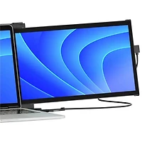 Moniteur de jeu ACL IPS HD intégrale 60 Hz 30 ms de 13,3 po Duex Max de Mobile Pixels (MP-101-1006P04) - Noir
