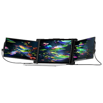 Moniteur ACL IPS HD intégrale 60 Hz 30 ms de 14,1 po Trio Max de Mobile Pixels (MP-101-1004P04) - Noir