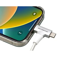 Scosche Strikeline 1.22m (4 ft.) USB-C to Lightning/USB-C Cable (CCi4B4TWT-SP) - White