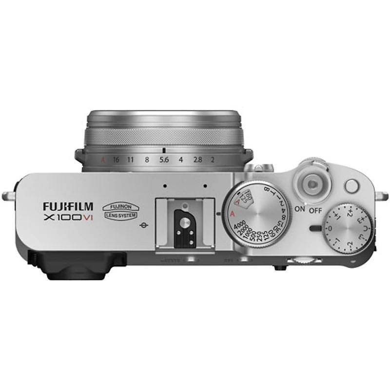Fujifilm X100VI 40.2MP Advanced Compact Digital Camera - Silver