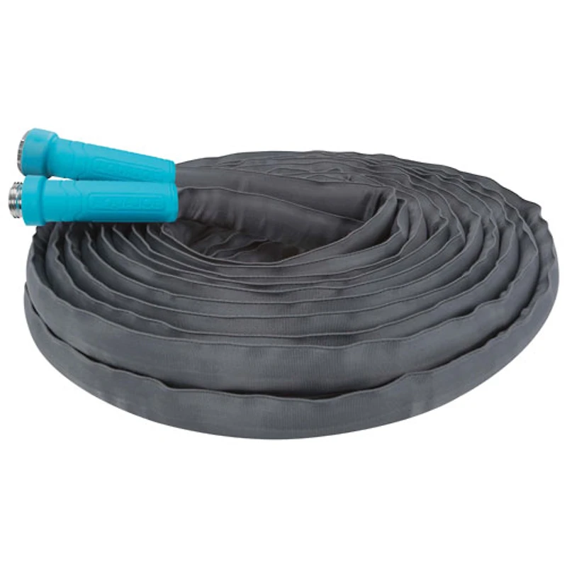 Tuyau d'arrosage de 50 pi x 5/8 po Fibrejacket d'Aqua Joe