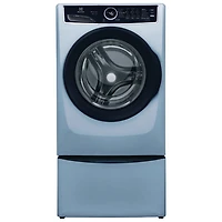 Laveuse à vapeur à chargement frontal haute efficacité de 5,2 pi³ d'Electrolux (ELFW7437AG) - Bleu glacier
