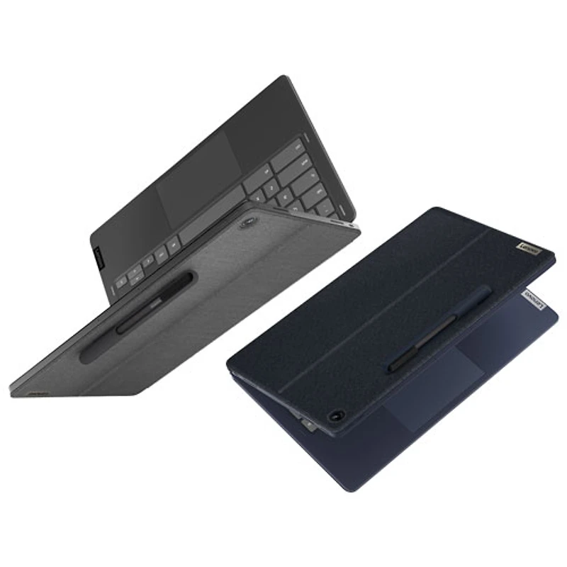 Chromebook 2-en-1 à écran tactile 13,3 po IdeaPad Duet 5 de Lenovo - Bleu abyssal (Snapdragon 7c 2e génération de Qualcomm/SSD 128 Go/RAM 8 Go)