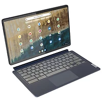 Chromebook 2-en-1 à écran tactile 13,3 po IdeaPad Duet 5 de Lenovo - Bleu abyssal (Snapdragon 7c 2e génération de Qualcomm/SSD 128 Go/RAM 8 Go)