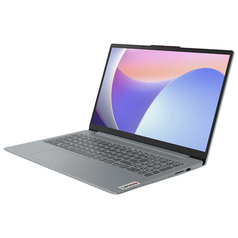 Portable de 15,6 po IdeaPad Slim 3i de Lenovo - Gris arctique (Core i3-1315U d'Intel/SSD 512 Go/RAM 8 Go)